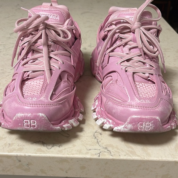 Balenciaga track sneakers faded Pink Size 8 Euro 38 - Picture 10 of 17